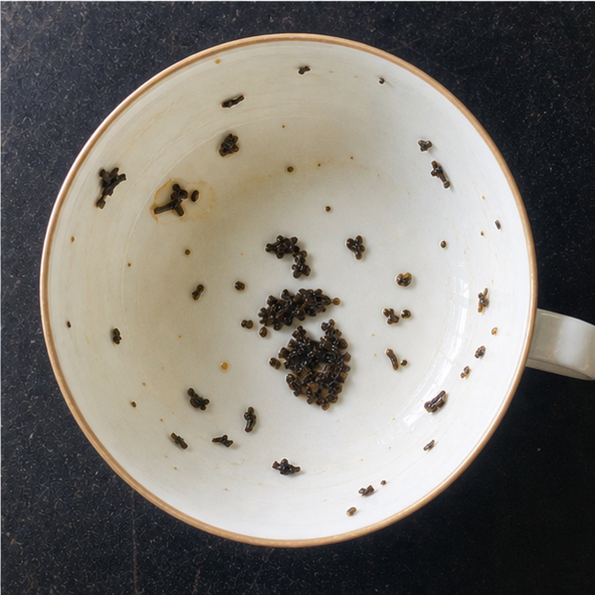 Acorn tea leaves cup variation three