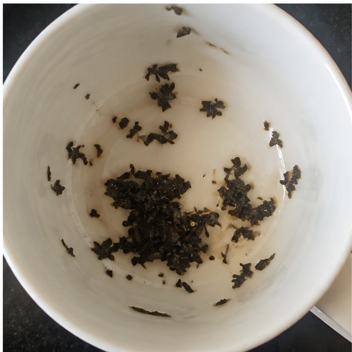 Altar tea leaves cup variation three