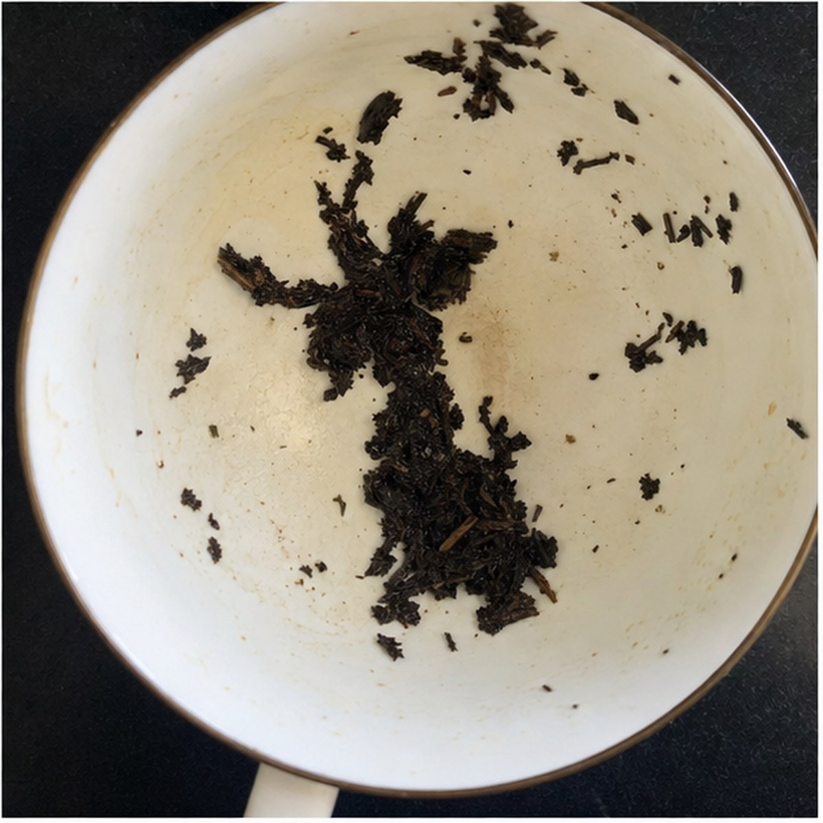 Angel (Flying) tea leaves cup variation three