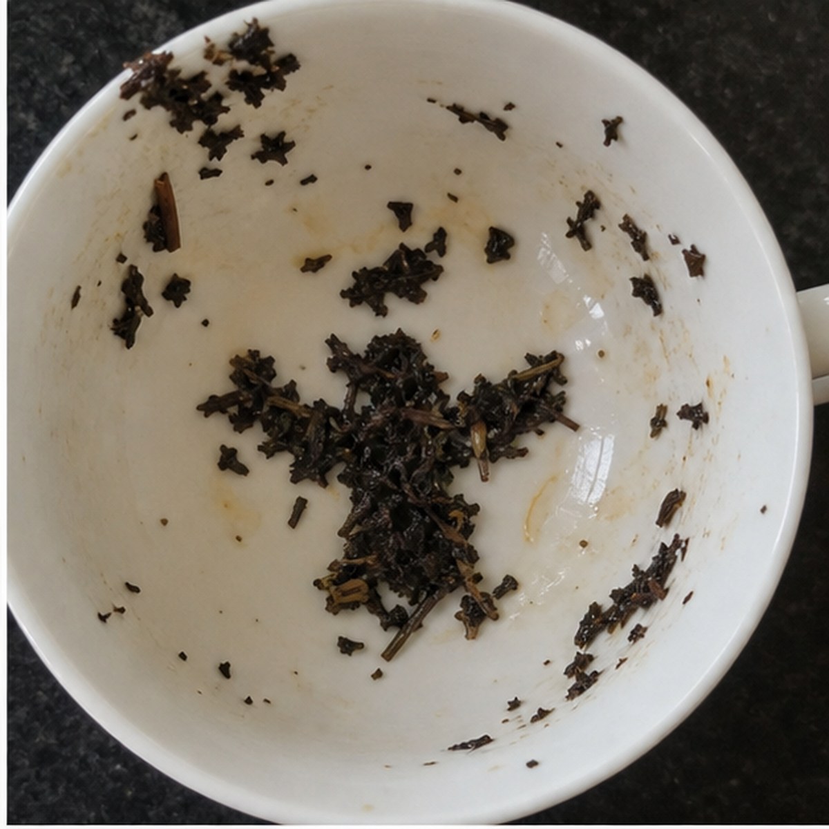 Angel tea leaves cup variation one