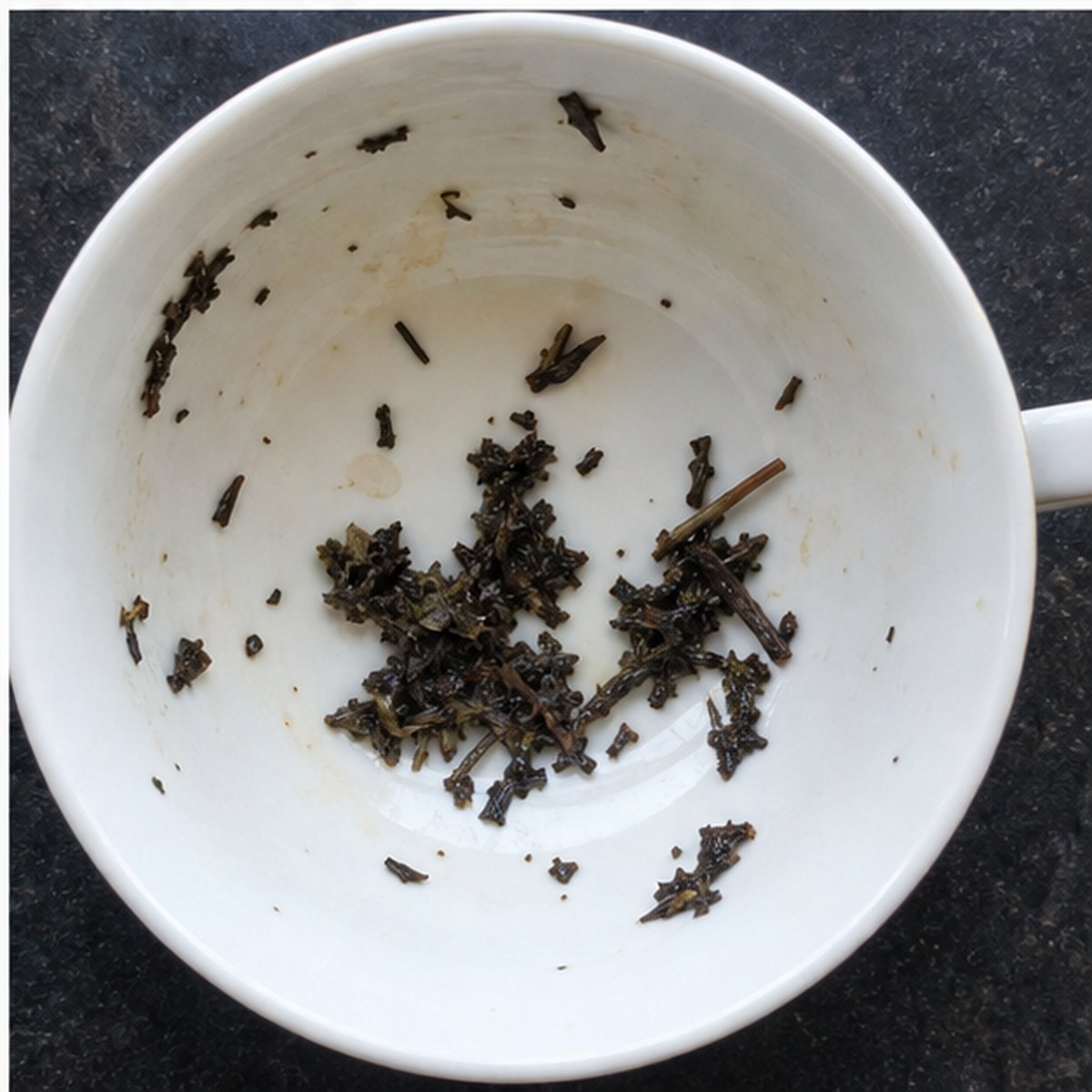 Angel tea leaves cup variation three