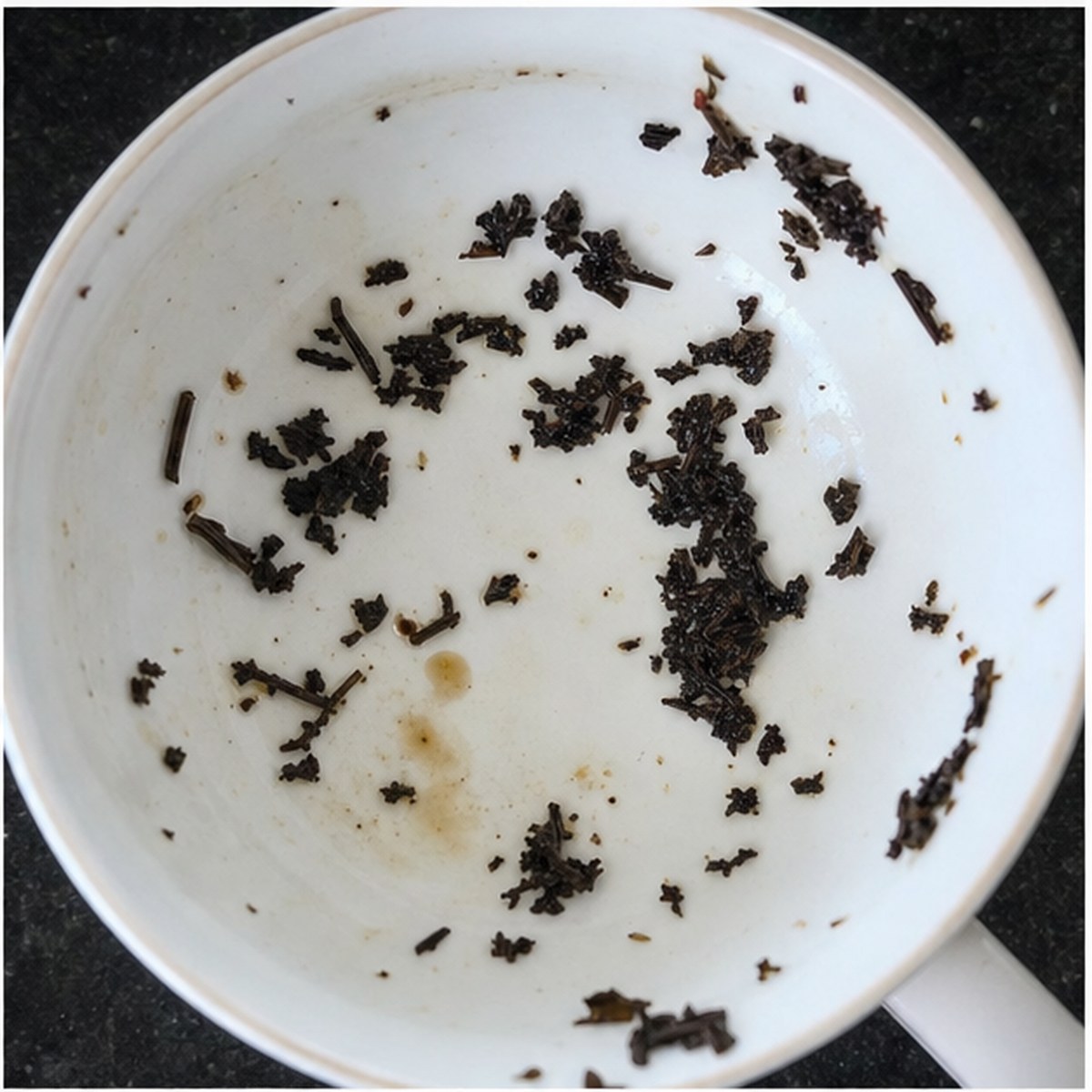 Arch tea leaves cup variation one