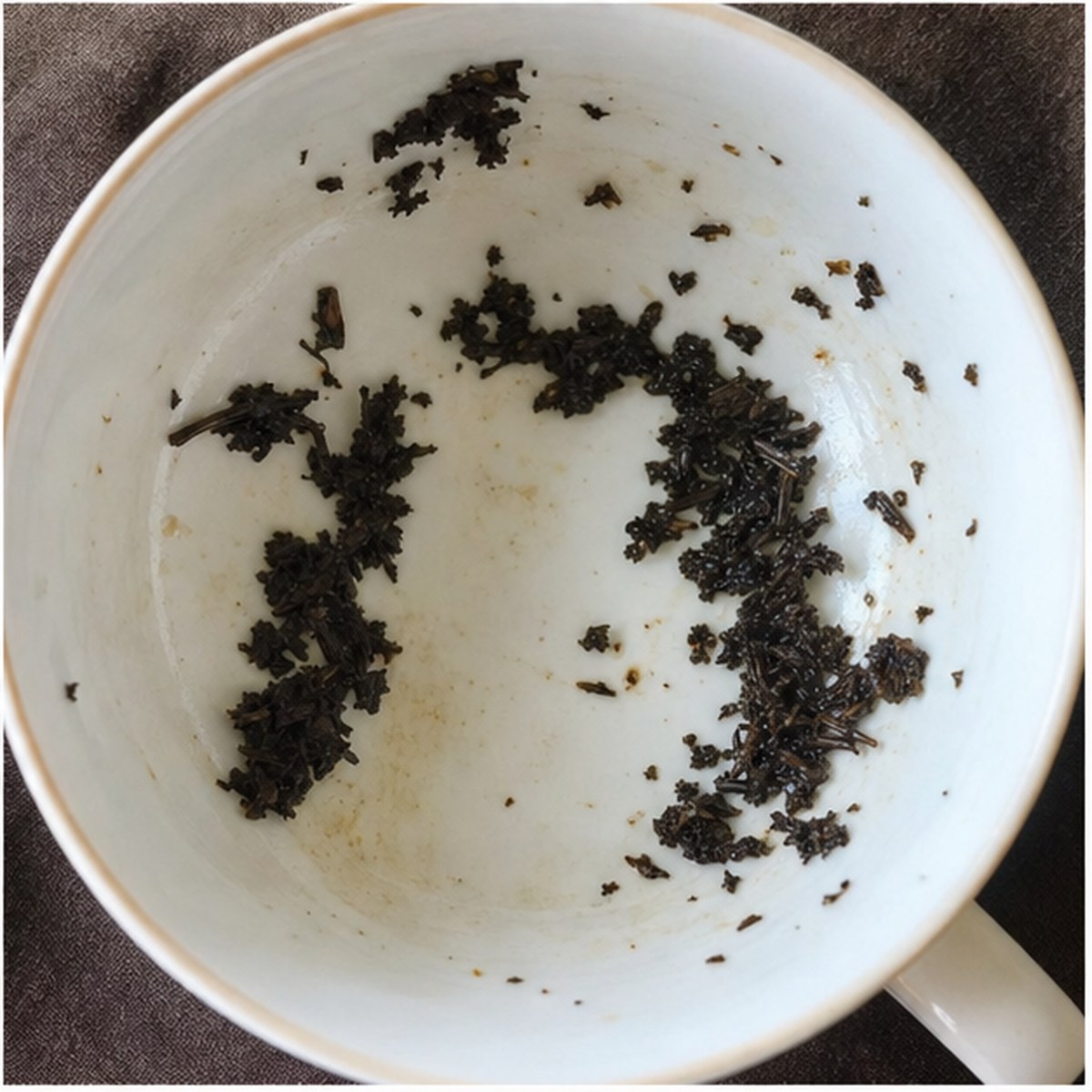 Arch tea leaves cup variation three