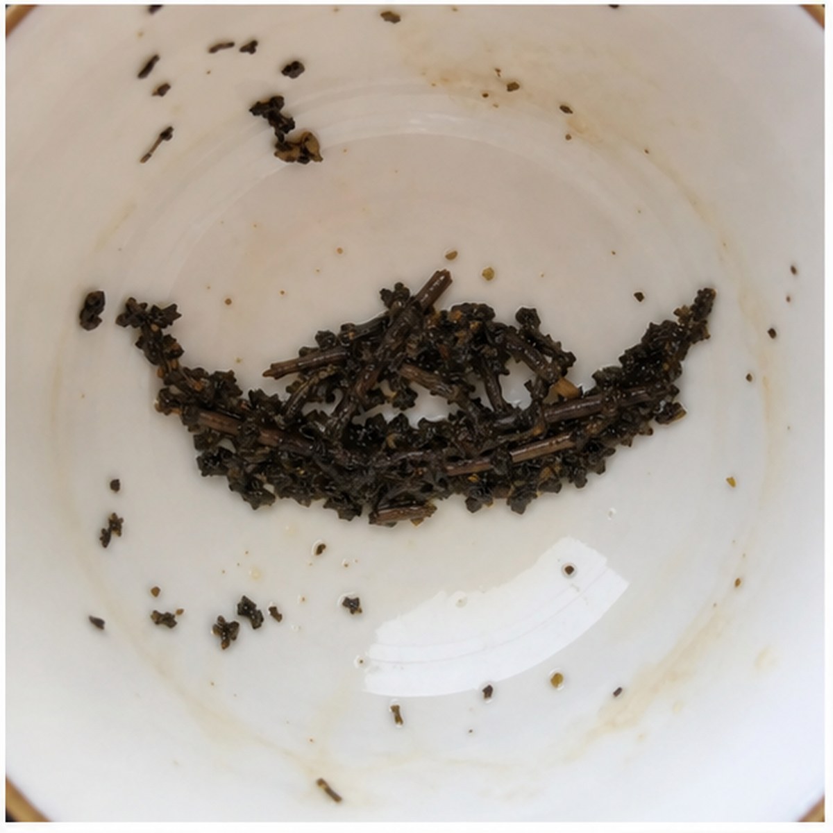 Ark tea leaf reading cup example