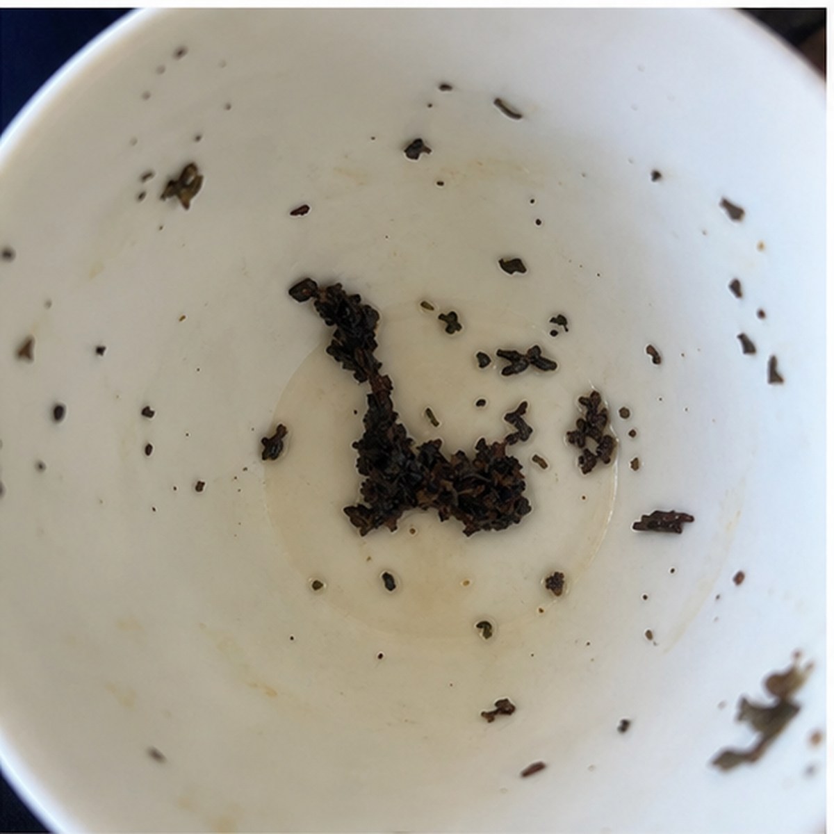 Arm tea leaves cup variation two
