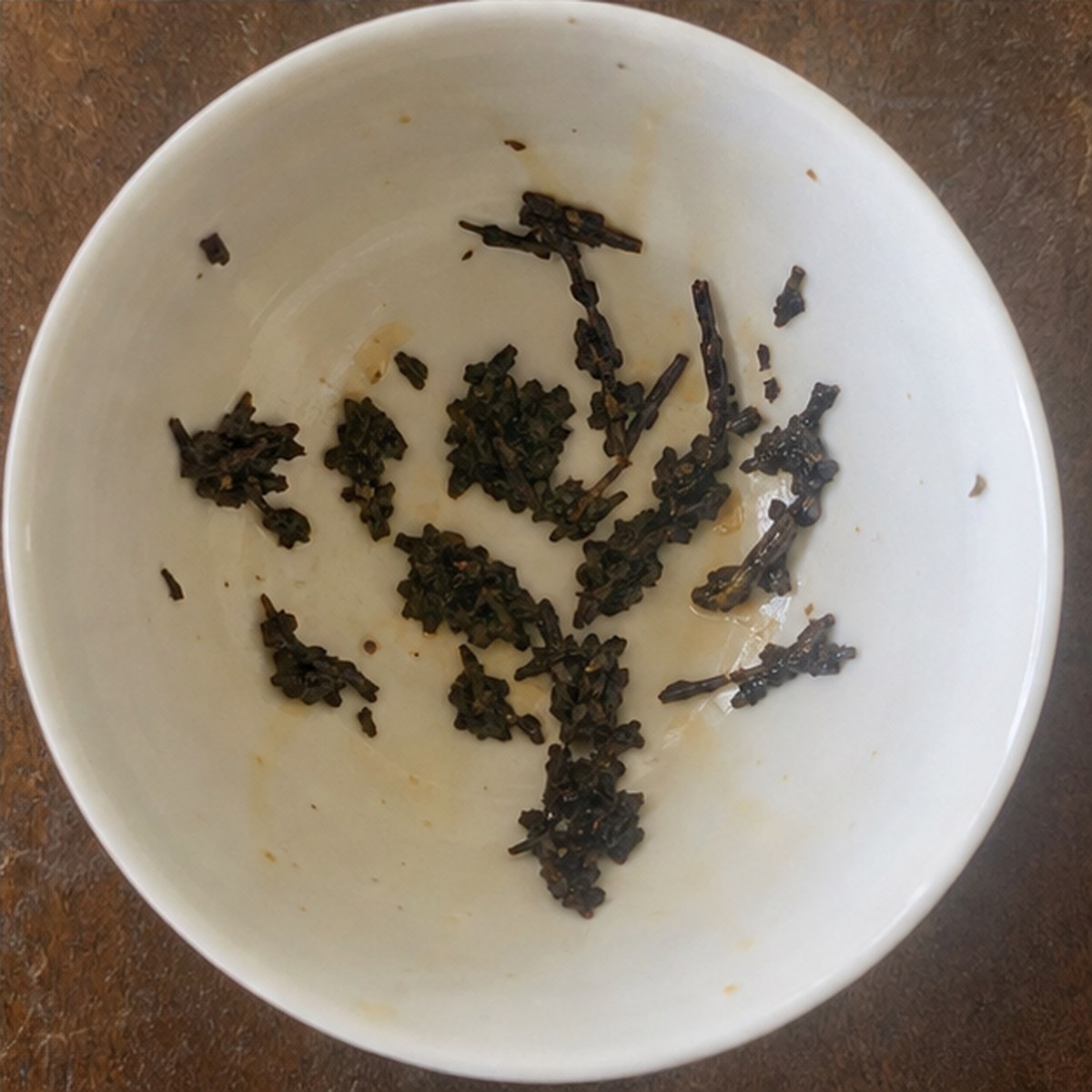 Artichoke tea leaves cup variation three