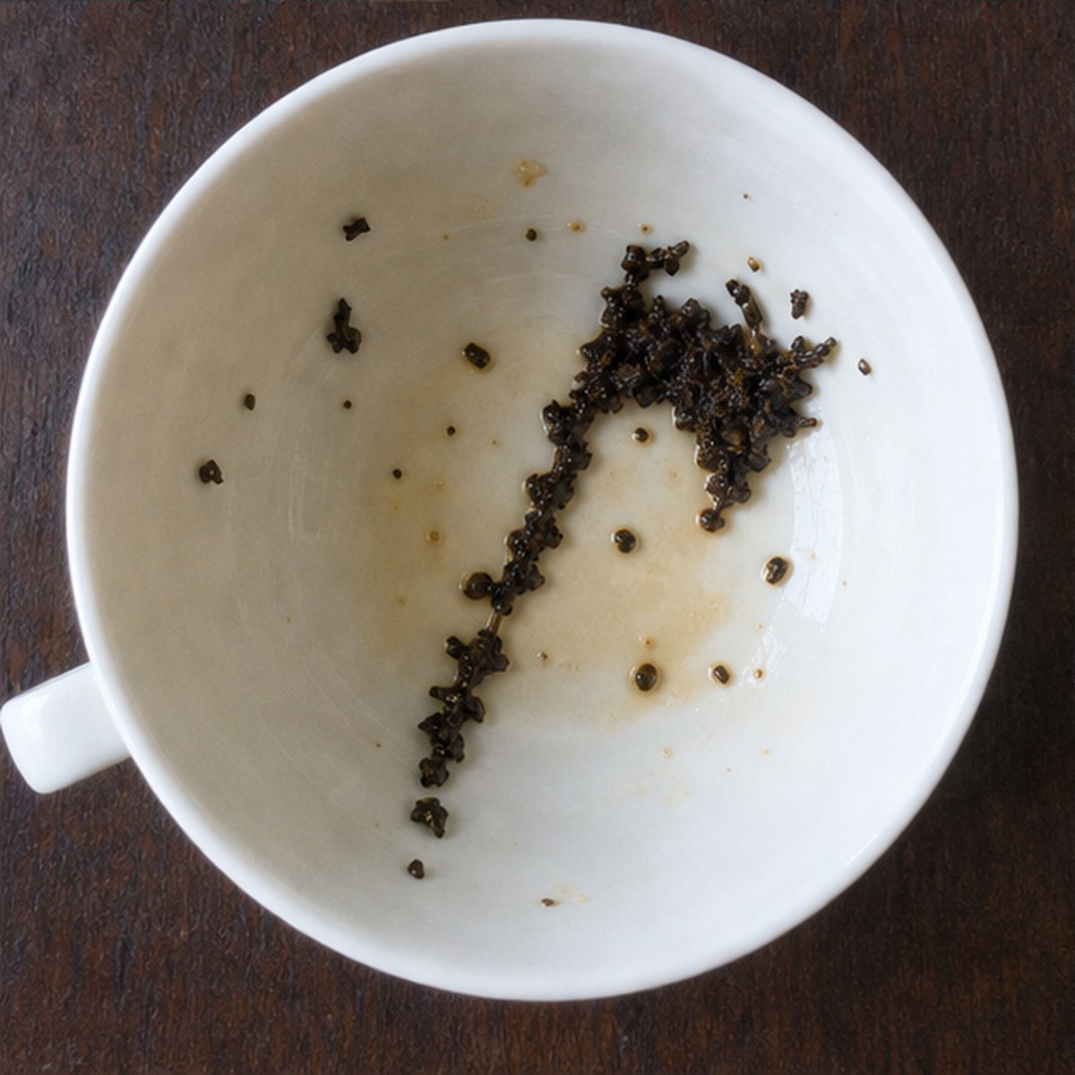 Axe tea leaves cup variation two