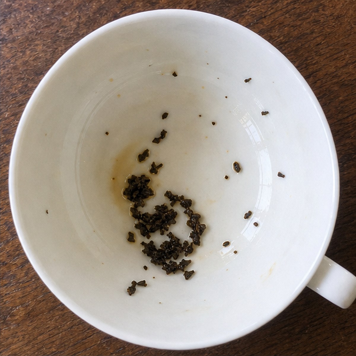 Baby tea leaves cup variation one