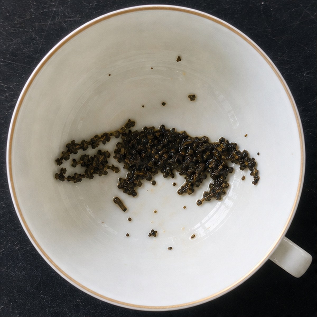 Badger tea leaf reading cup example