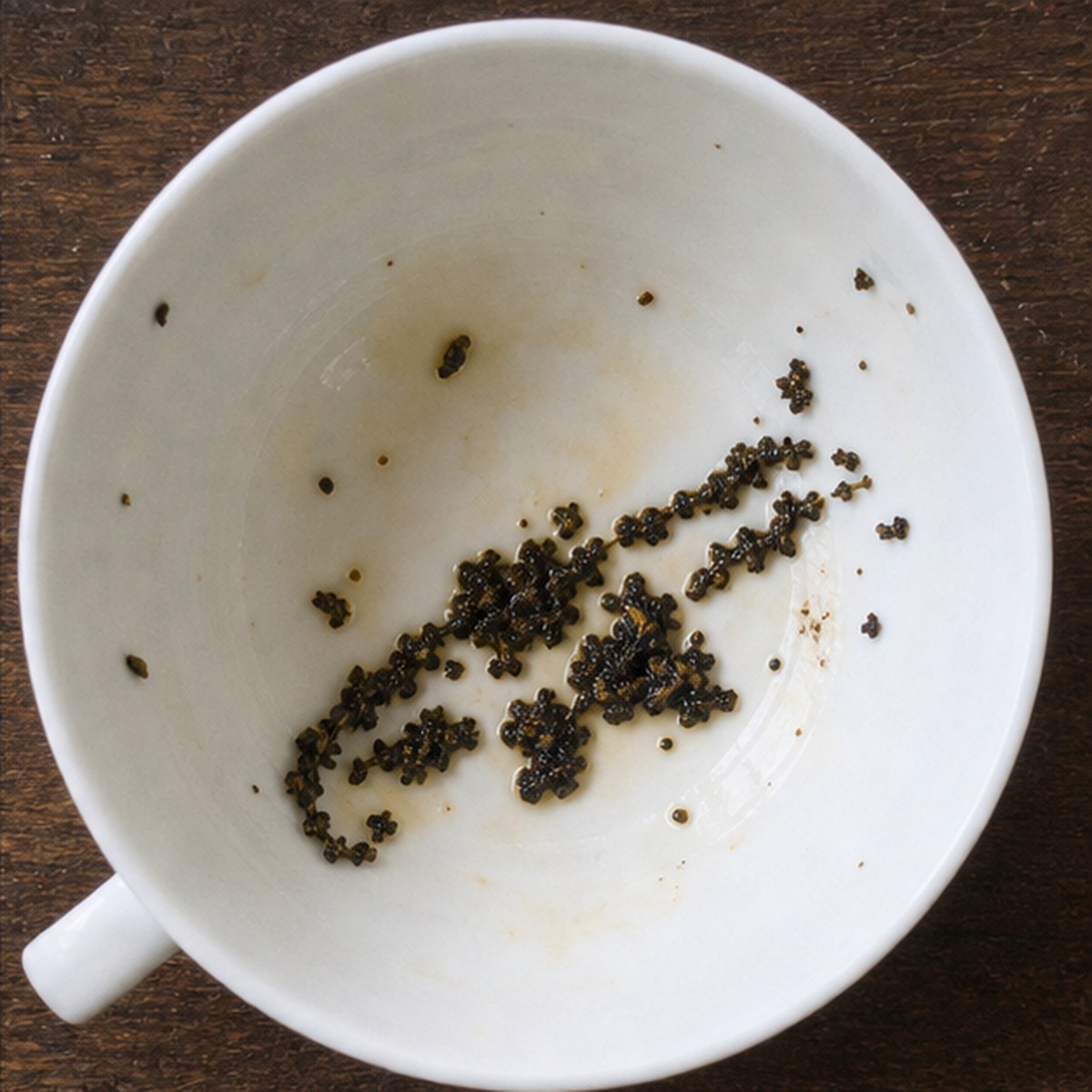 Badger tea leaves cup variation one