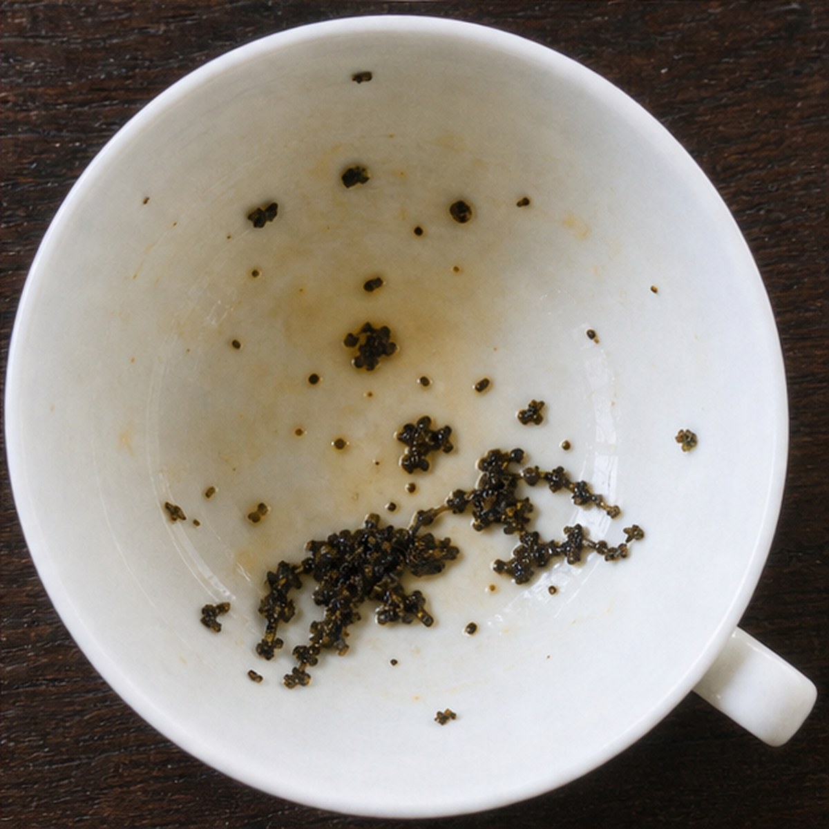 Badger tea leaves cup variation three