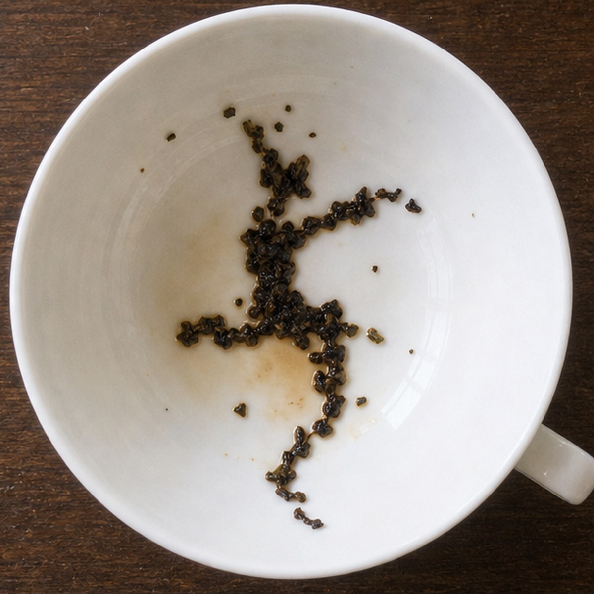 Ballet Dance tea leaves cup variation one