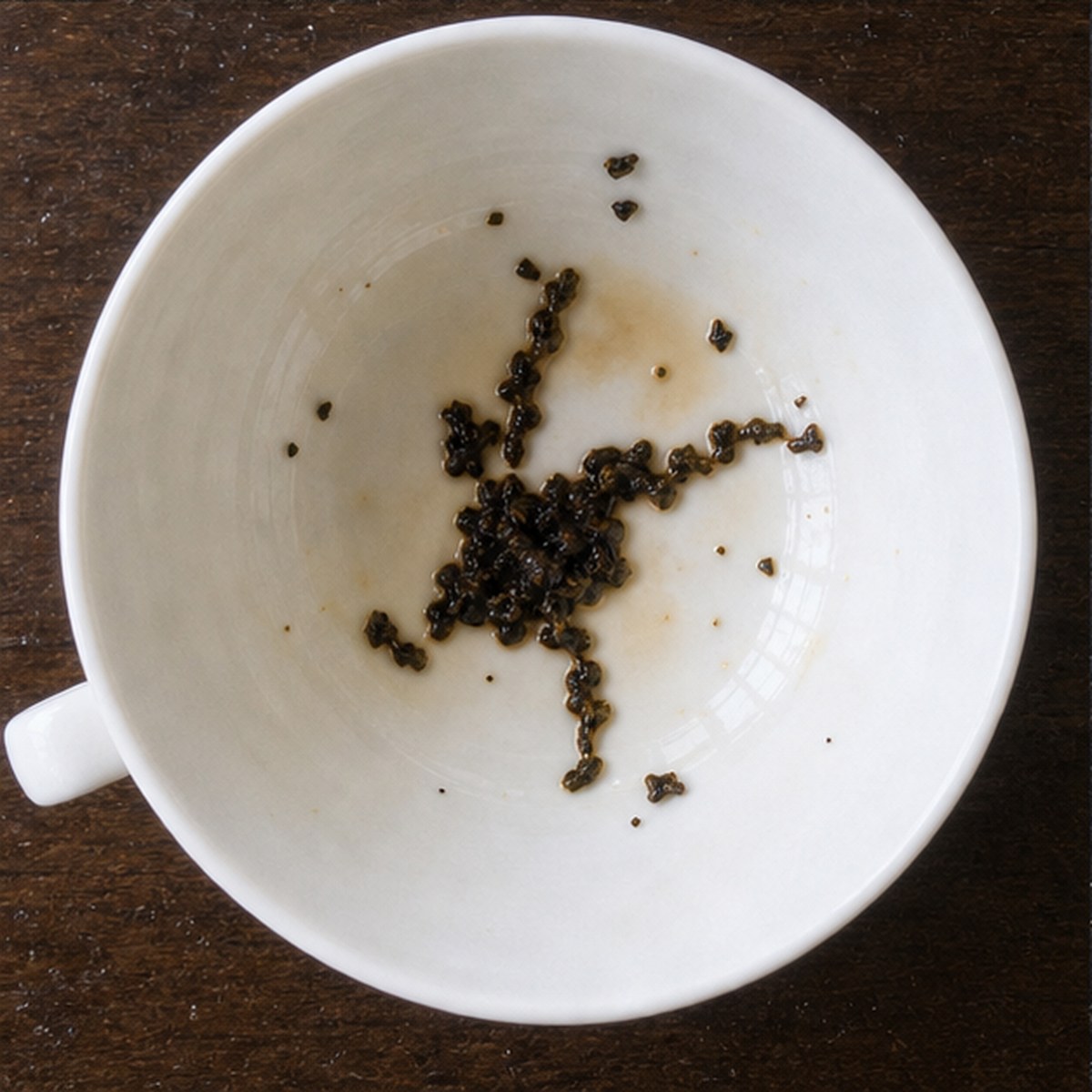 Ballet Dance tea leaves cup variation two