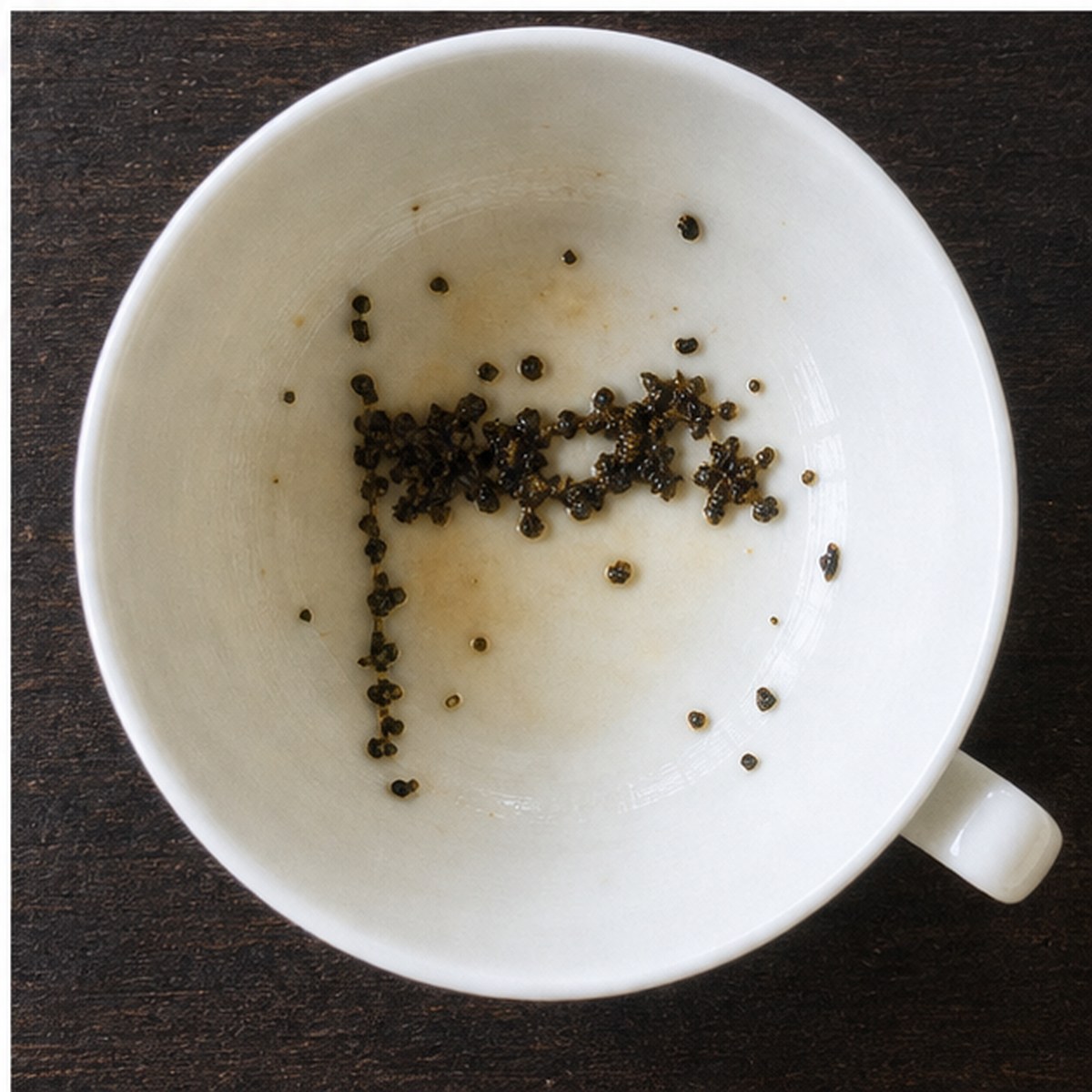 Banner tea leaves cup variation three
