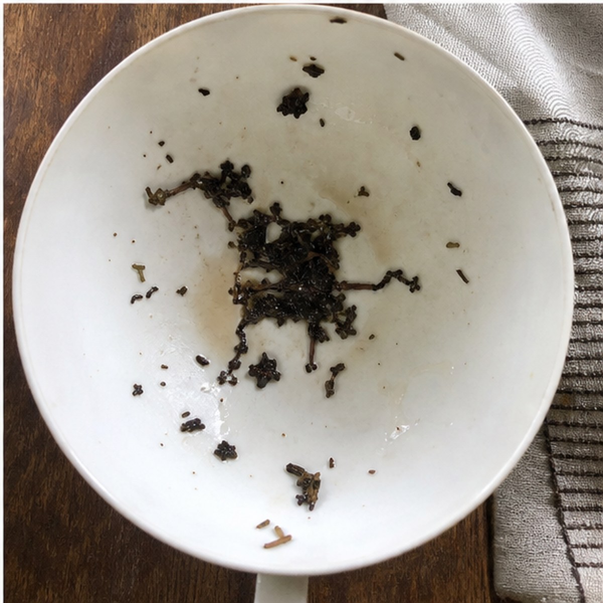 Barrel Organ tea leaves cup variation three