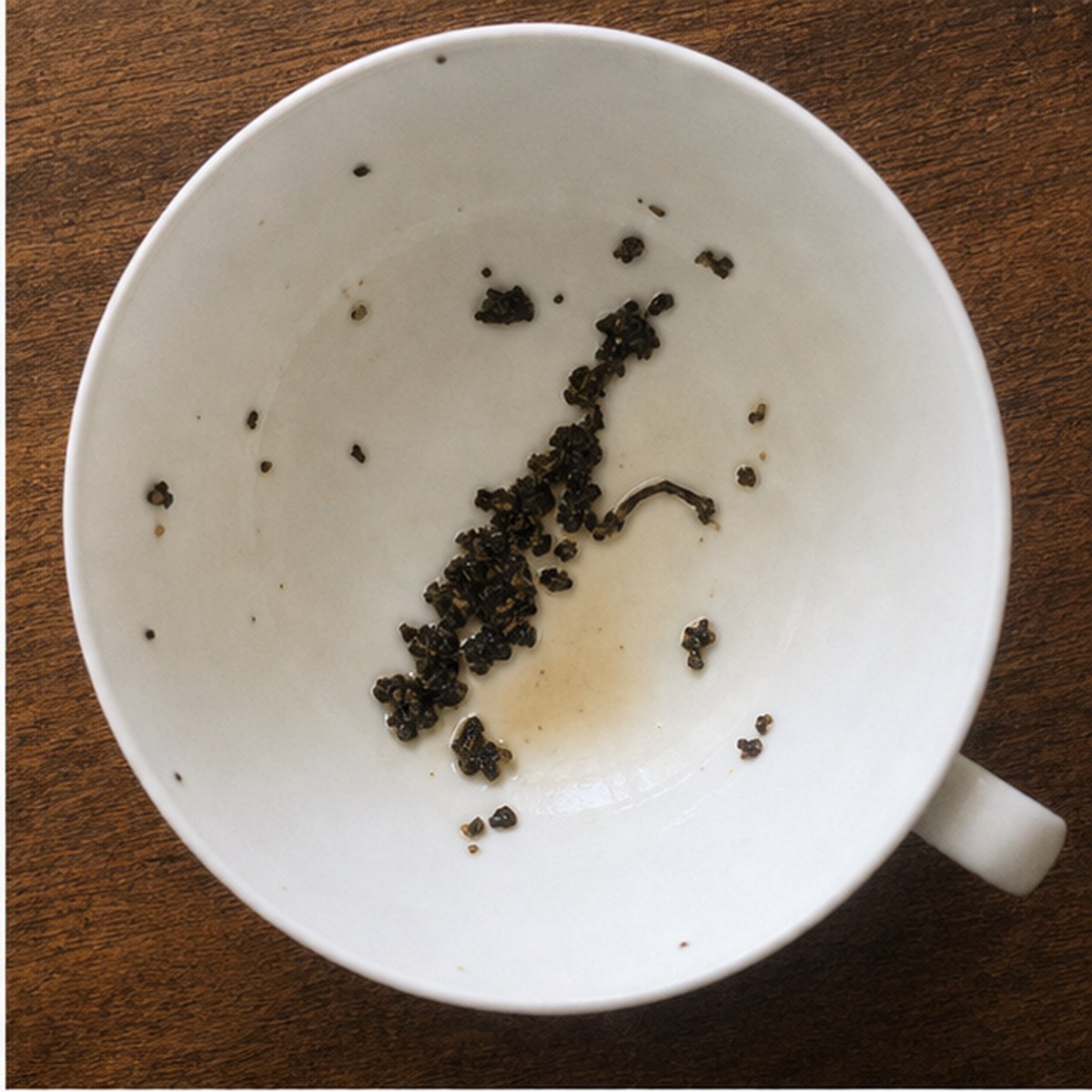 Bassoon tea leaves cup variation one