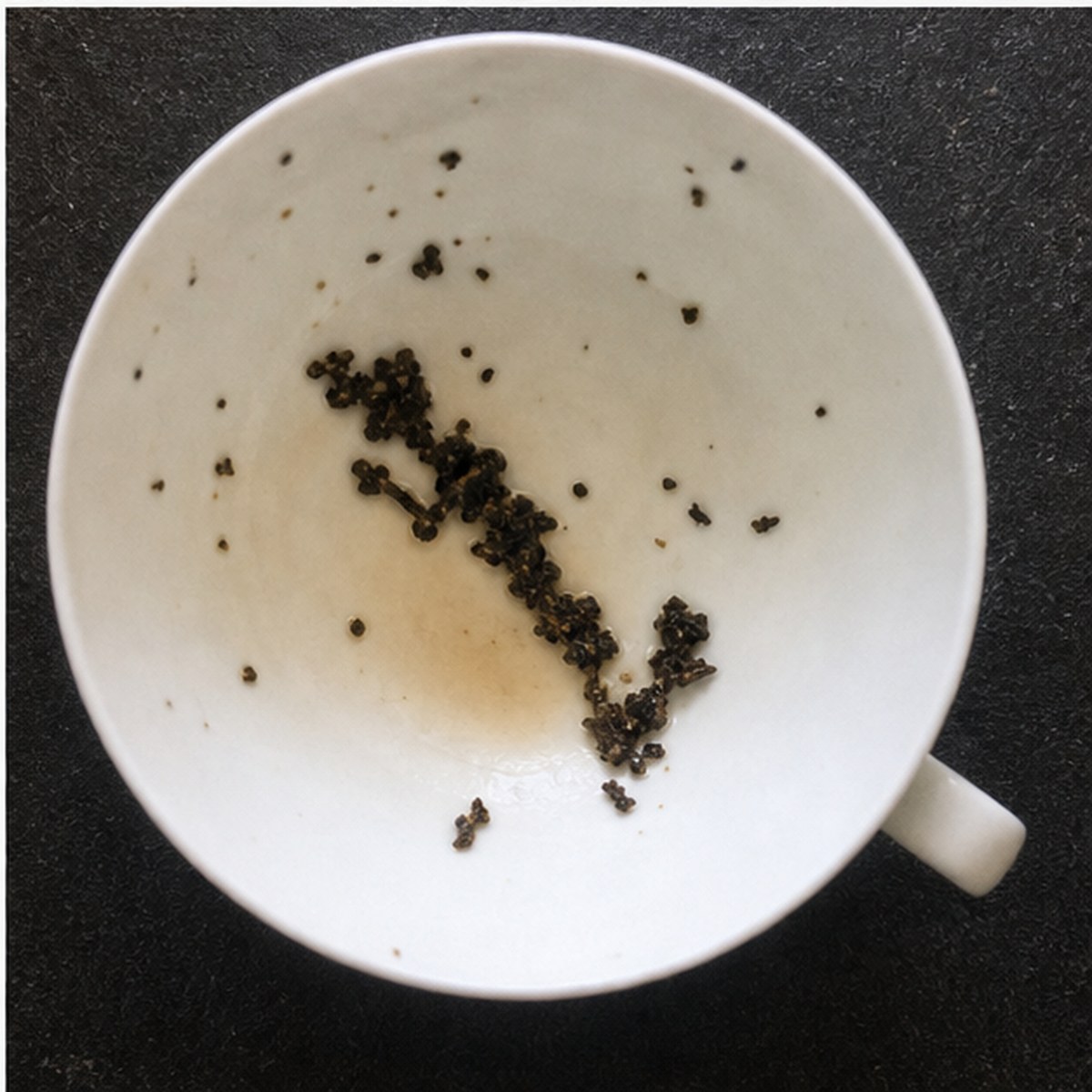 Bassoon tea leaves cup variation three