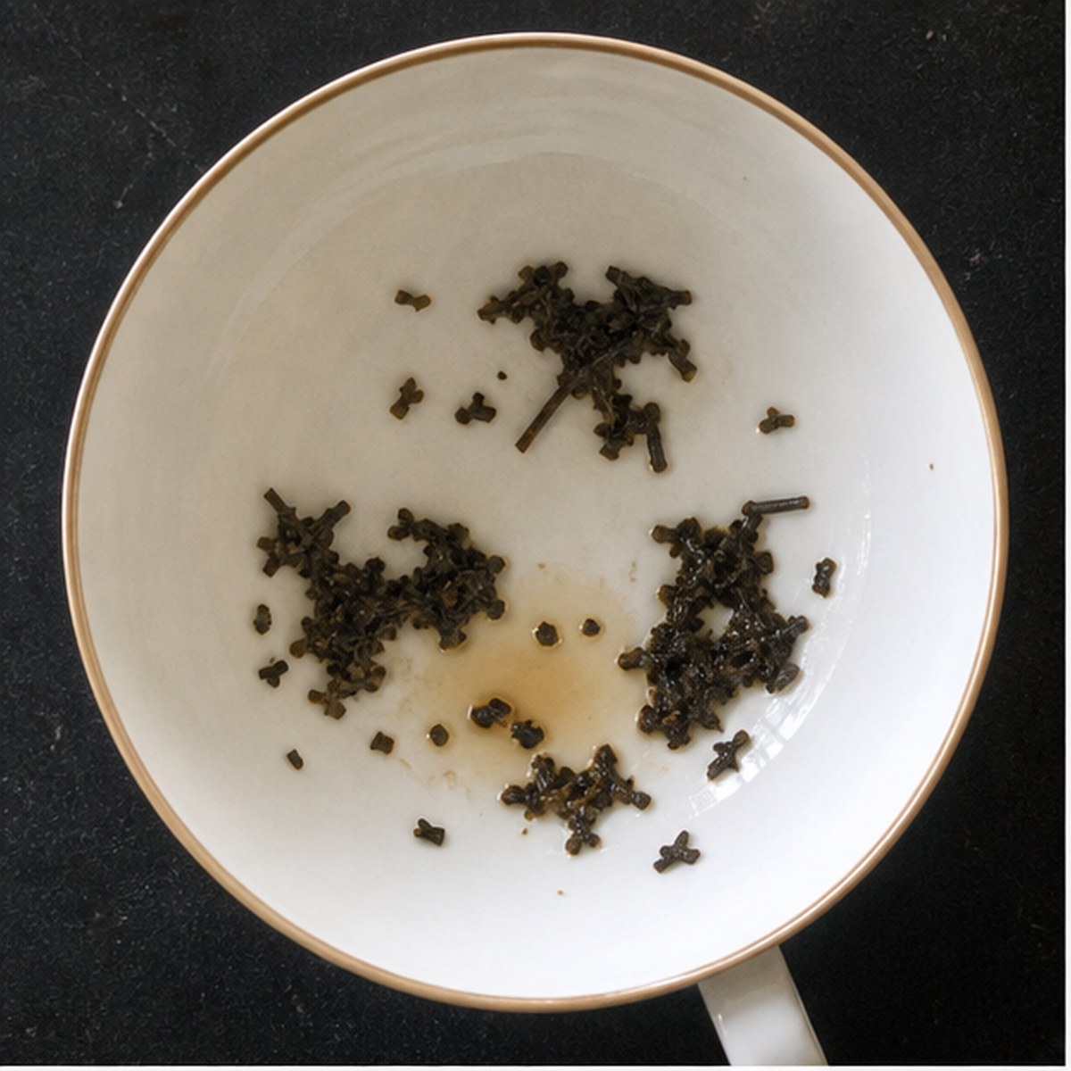 Beasts tea leaf reading cup example