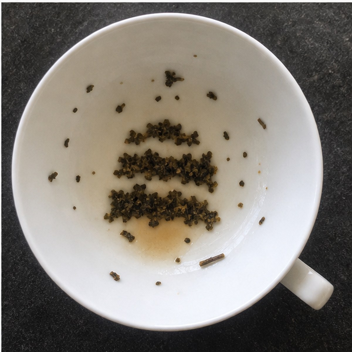 Beehive tea leaves cup variation three