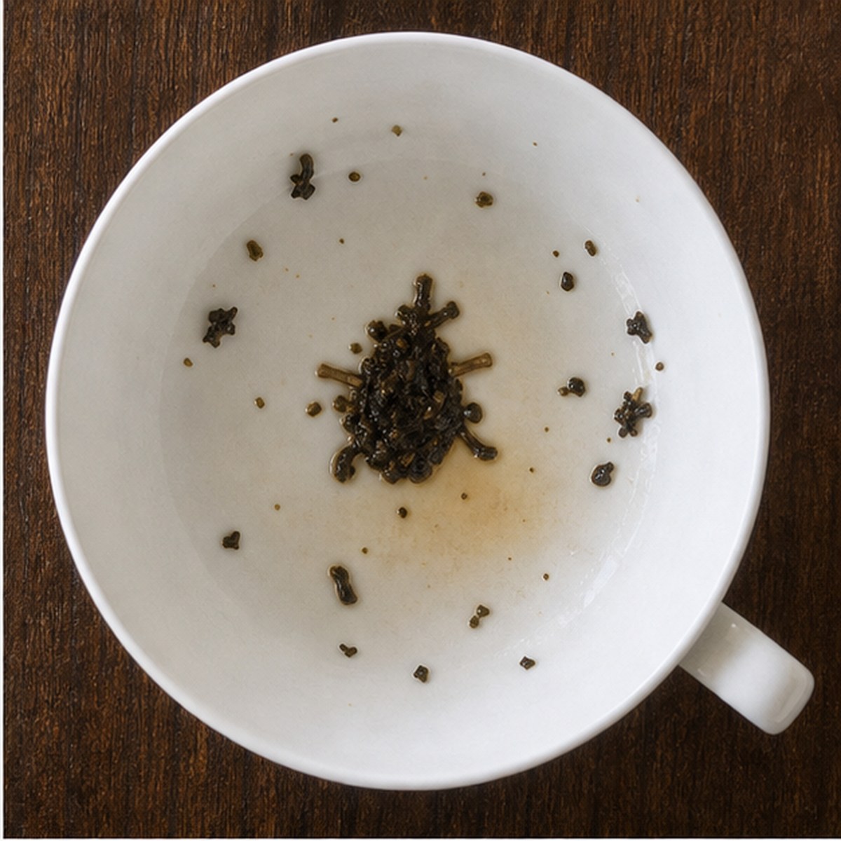 Beetle tea leaves cup variation one
