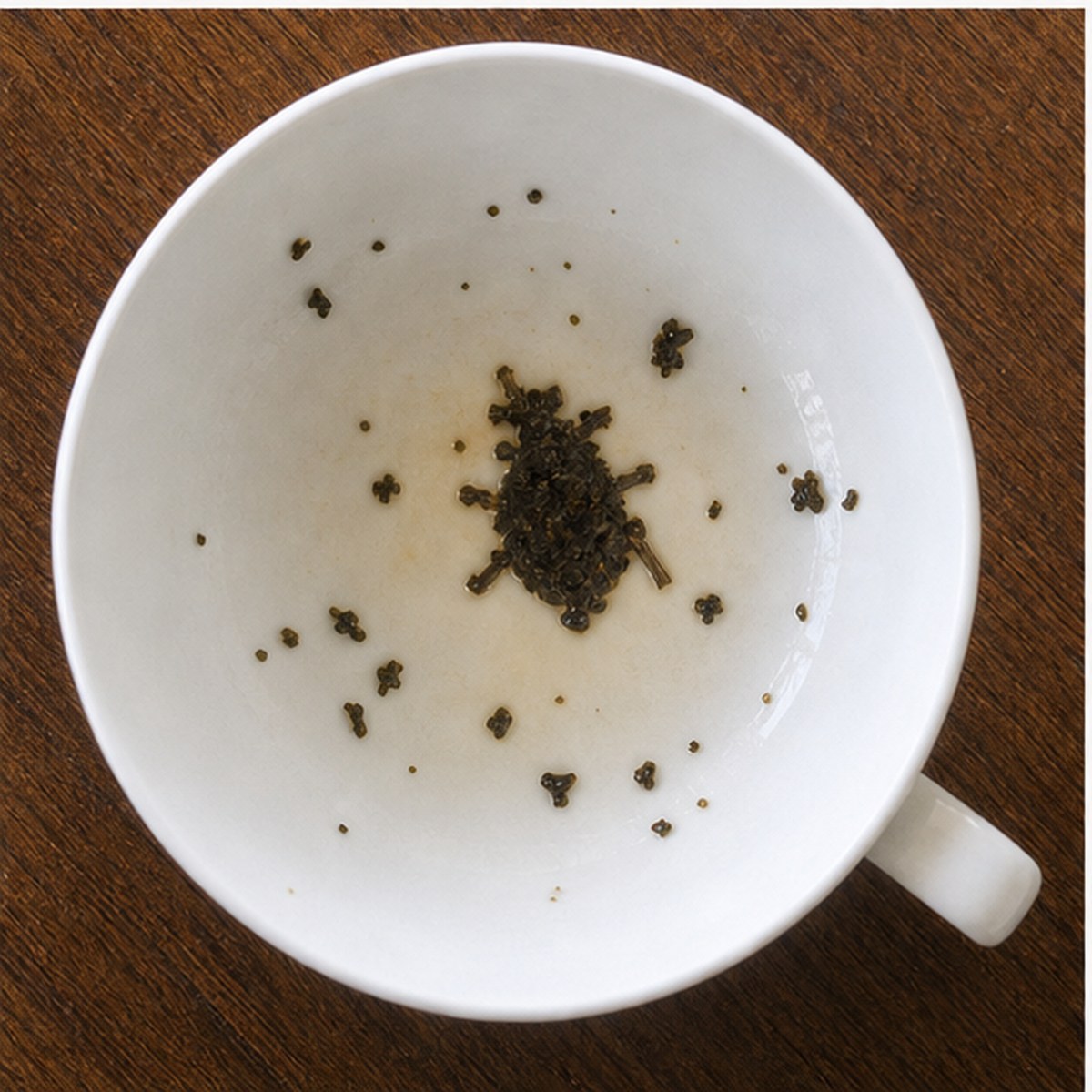 Beetle tea leaves cup variation two