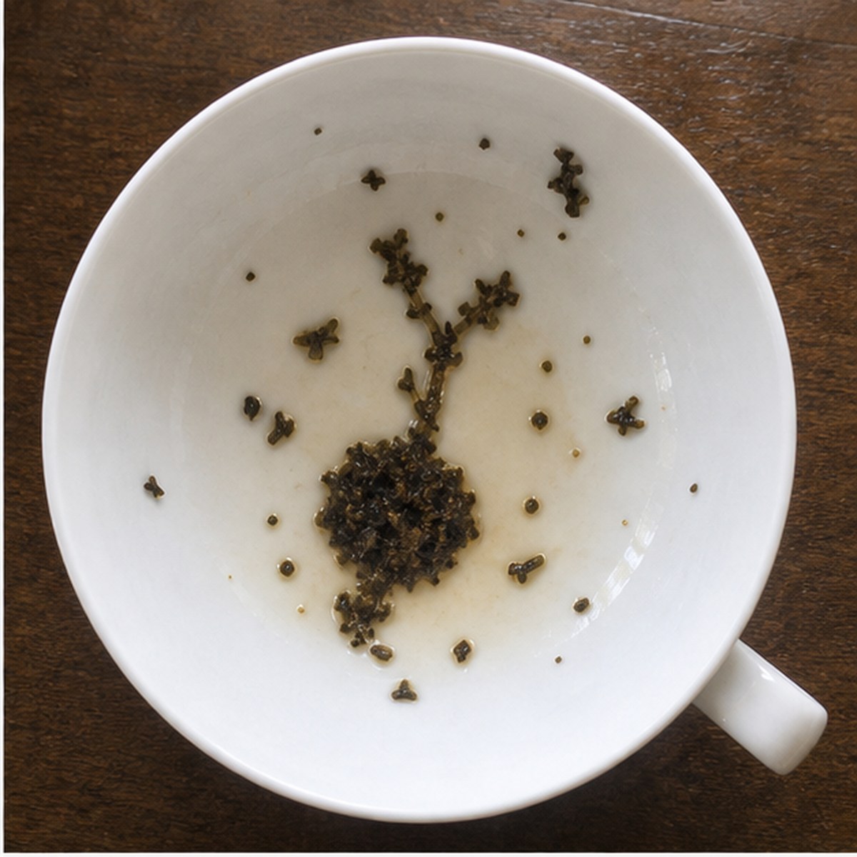 Beetroot tea leaves cup variation one