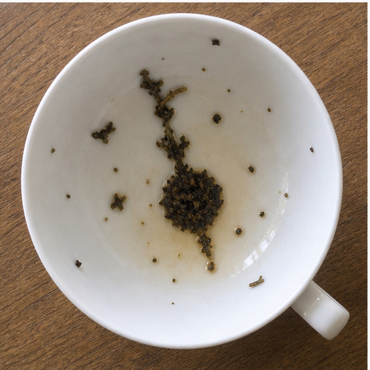 Beetroot tea leaves cup variation two