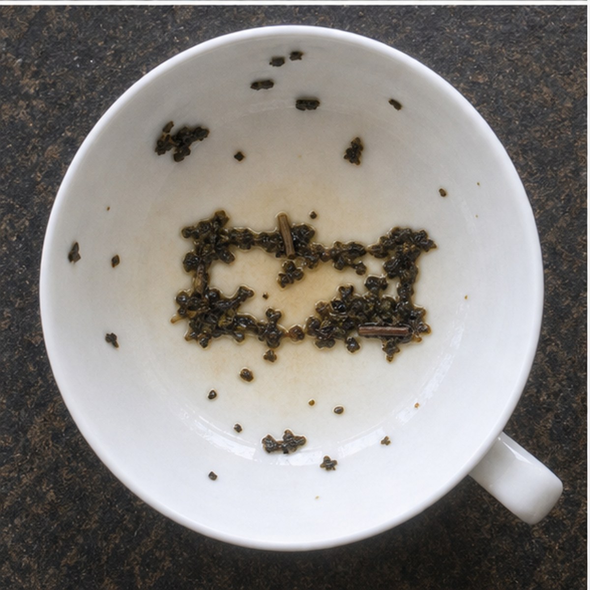 Billiard Table tea leaves cup variation two