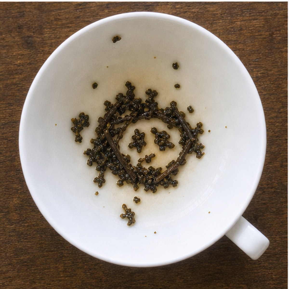 Bird'S Nest tea leaves cup variation two