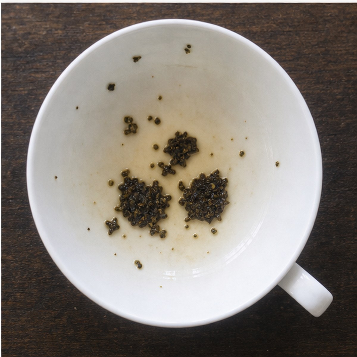 Biscuits tea leaves cup variation three