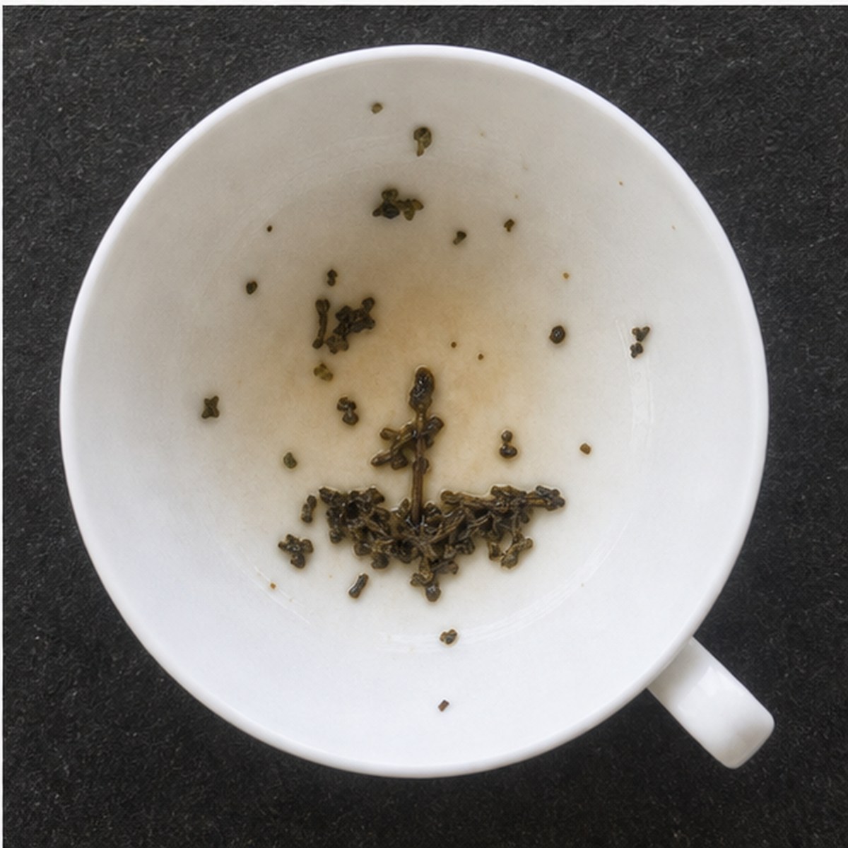 Boat tea leaves cup variation three