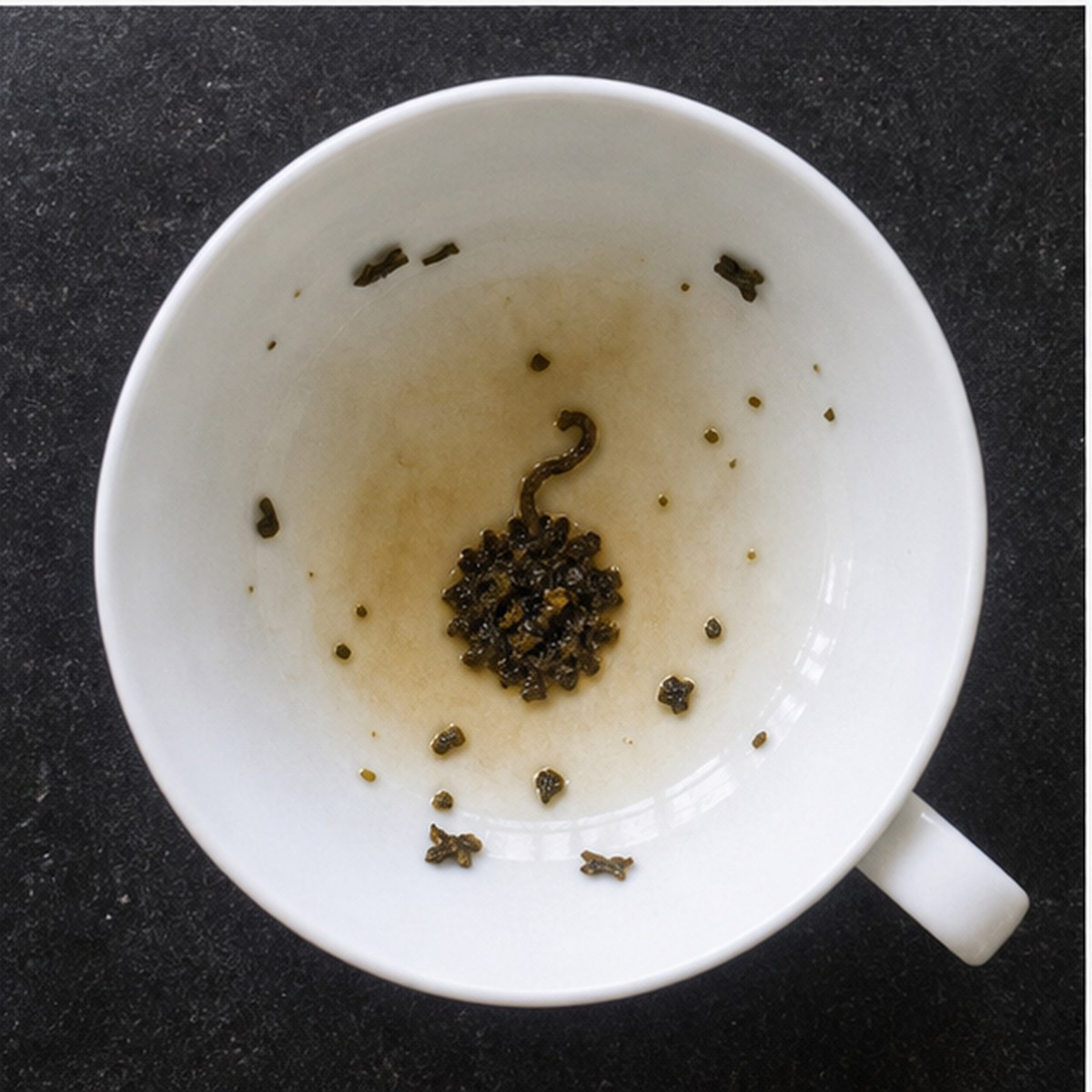 Bomb tea leaves cup variation two