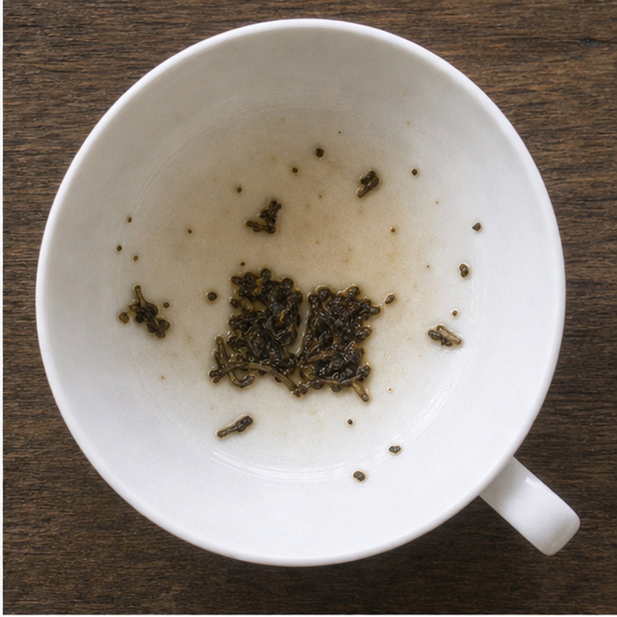 Book tea leaves cup variation one