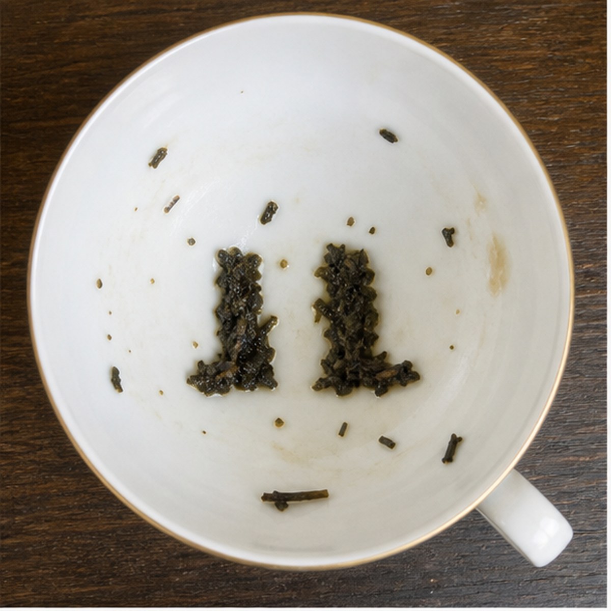 Boots tea leaf reading cup example