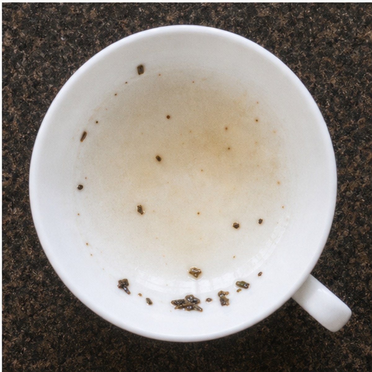 Border tea leaves cup variation three