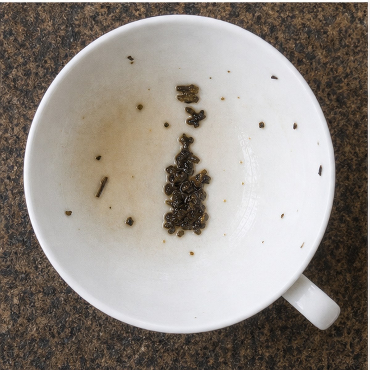 Bottle tea leaves cup variation two