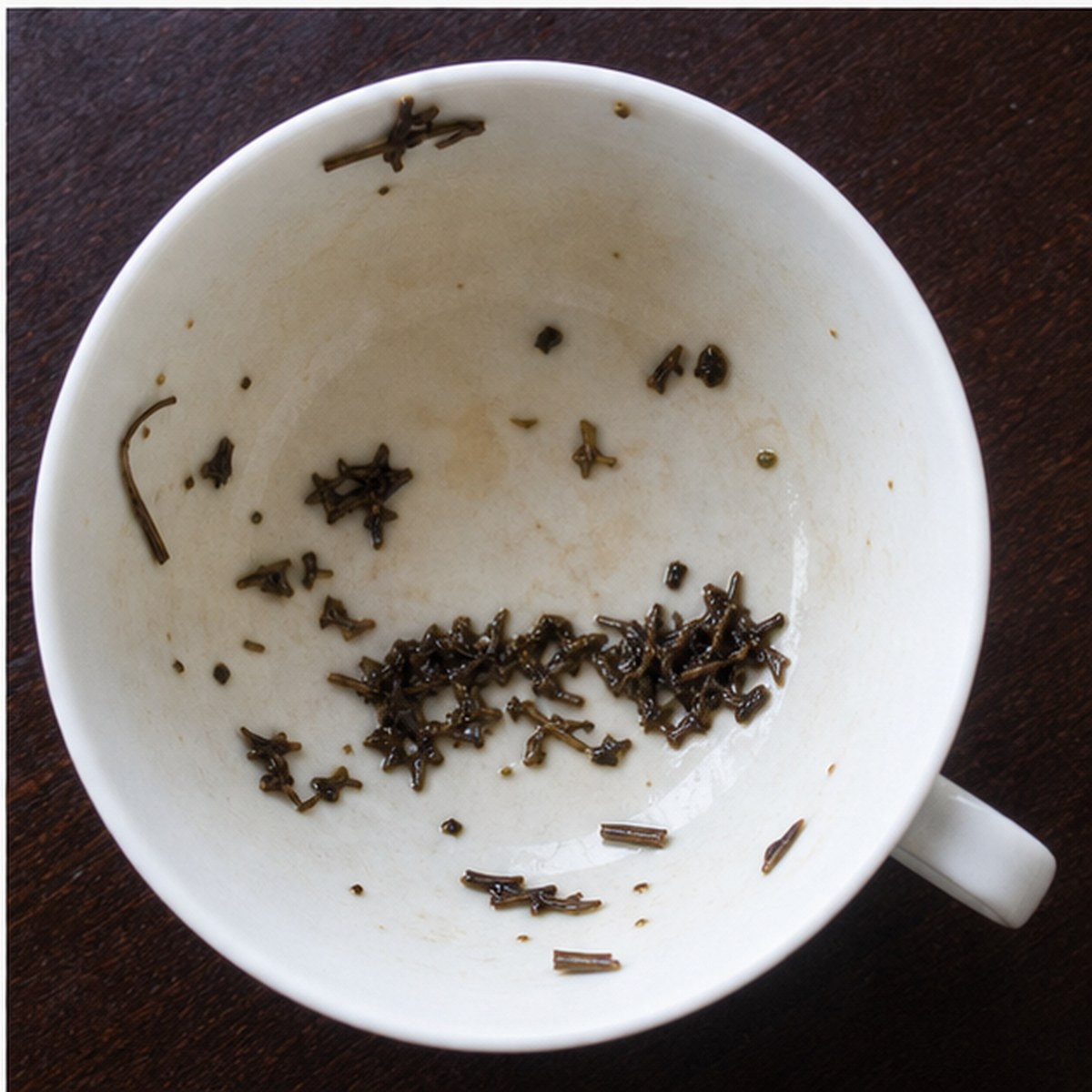 Bread tea leaves cup variation three