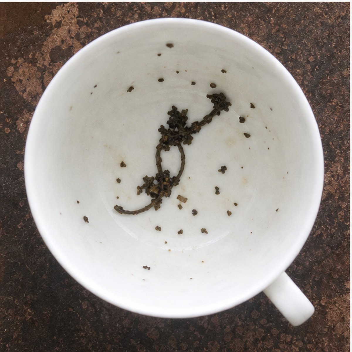 Bridle tea leaves cup variation two