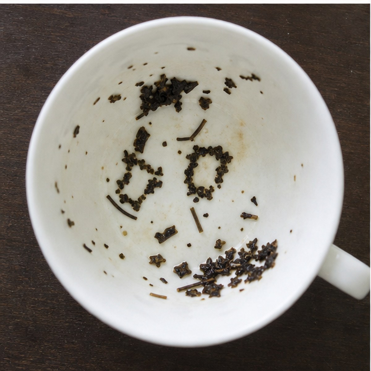 Buckles tea leaves cup variation two