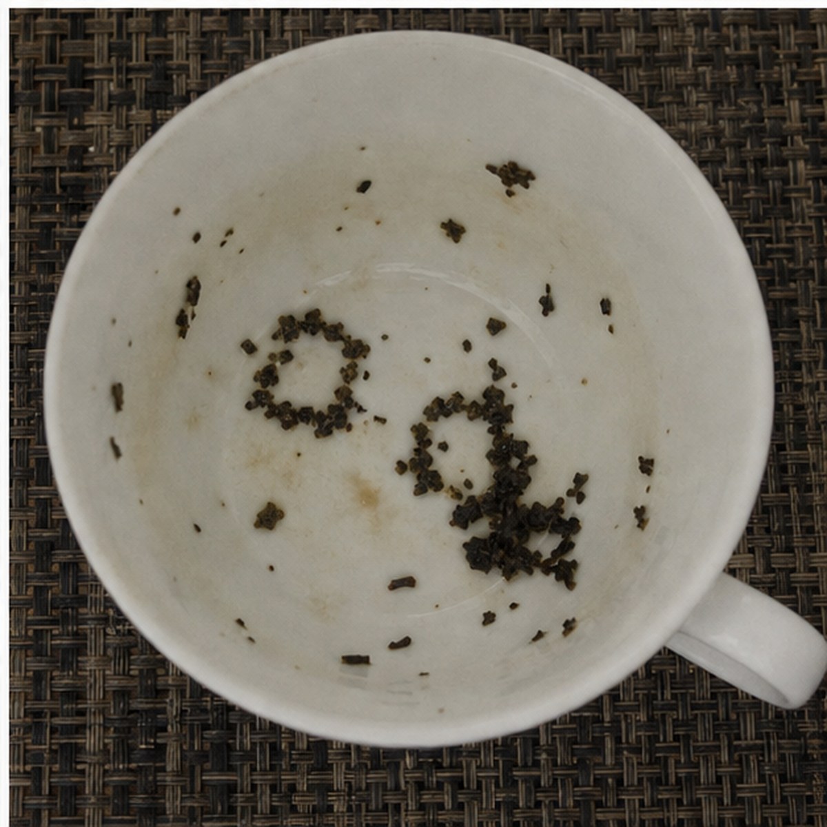 Buckles tea leaves cup variation three