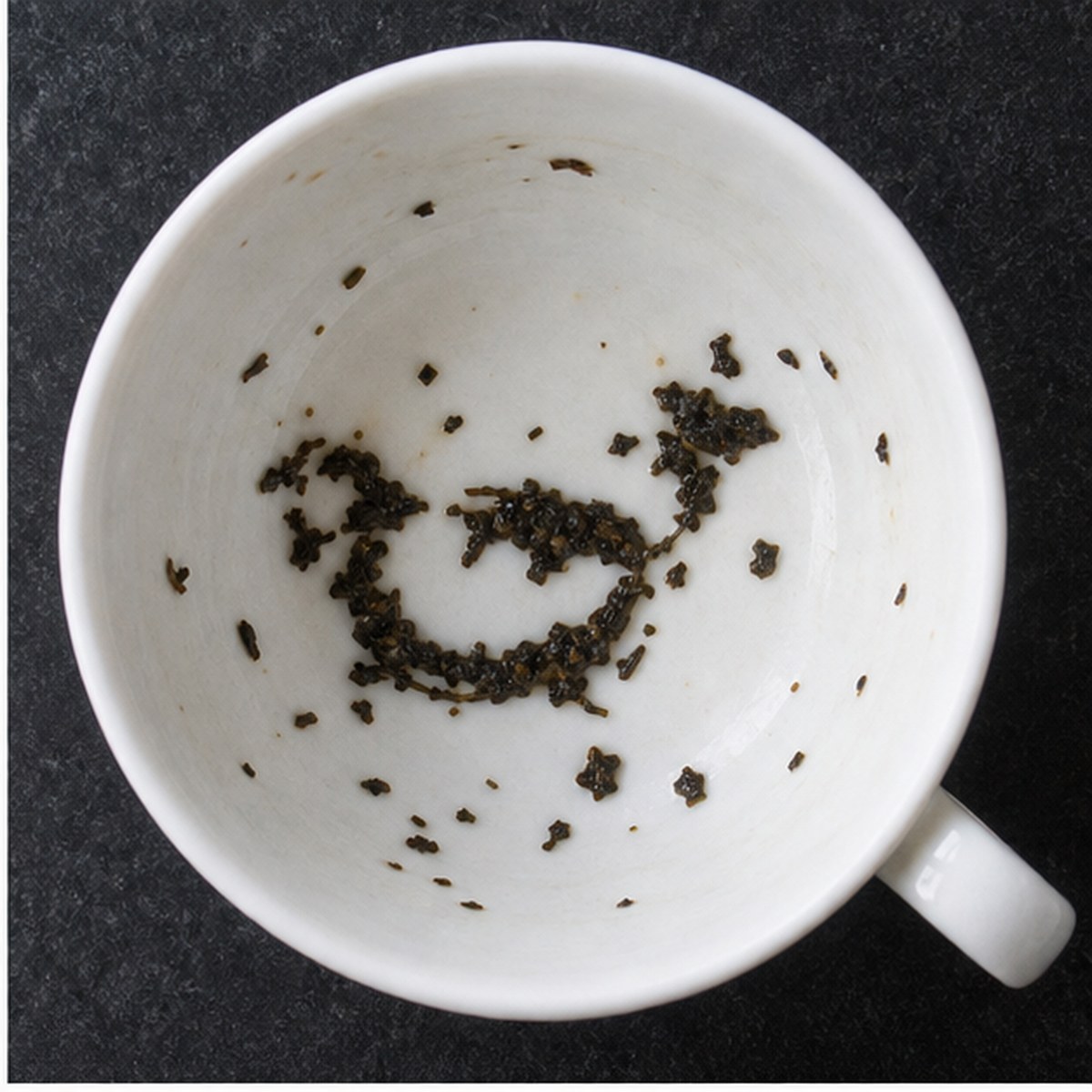 Bugle tea leaves cup variation one
