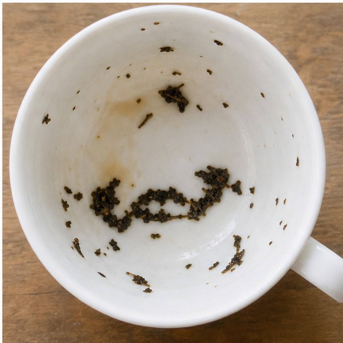 Bugle tea leaves cup variation three