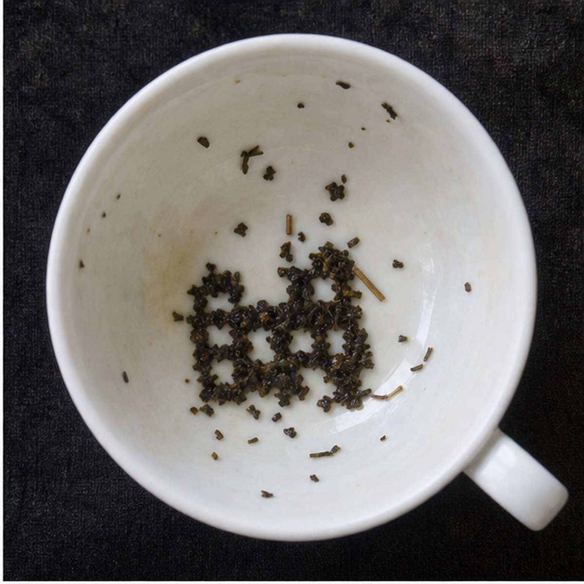 Building tea leaves cup variation one