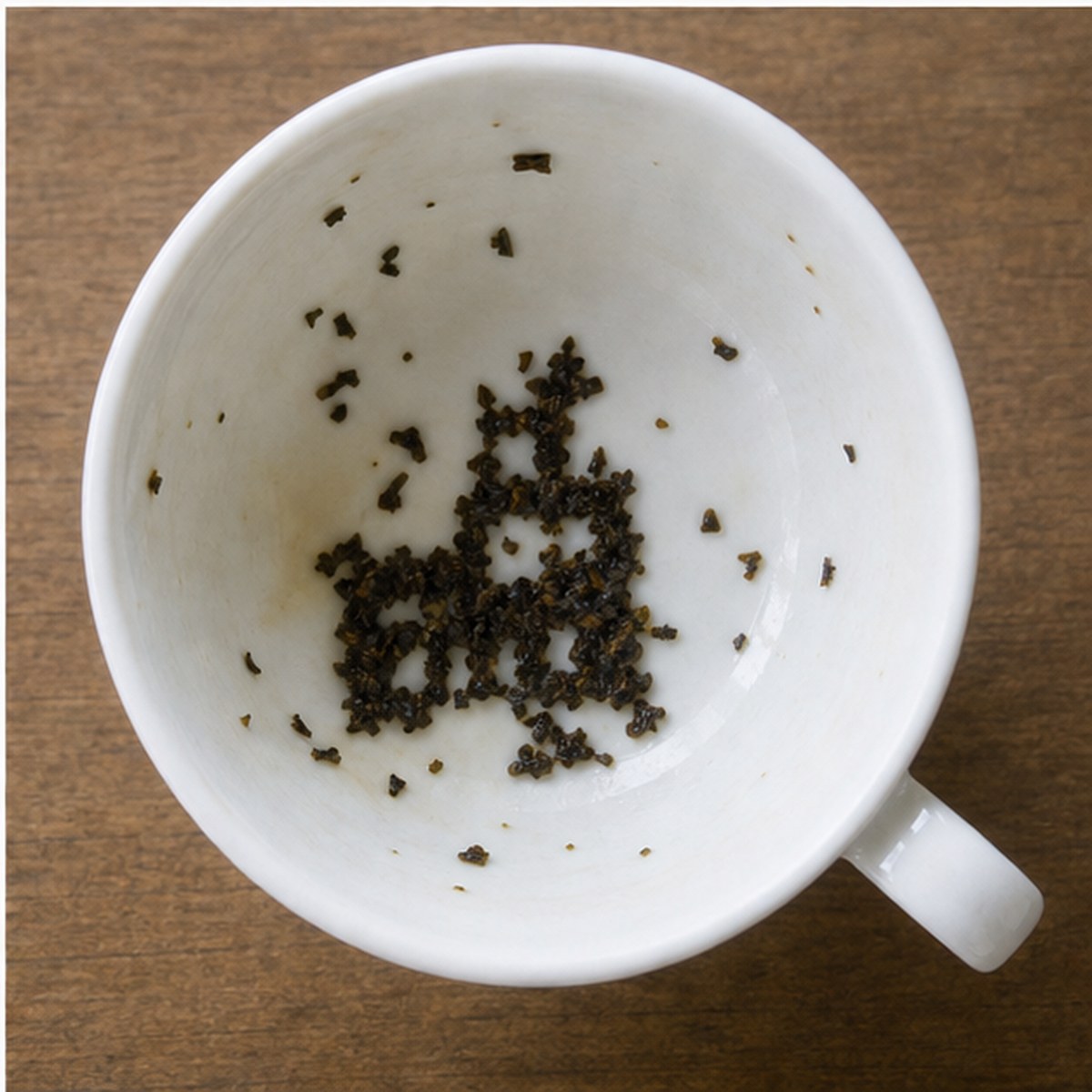 Building tea leaves cup variation three