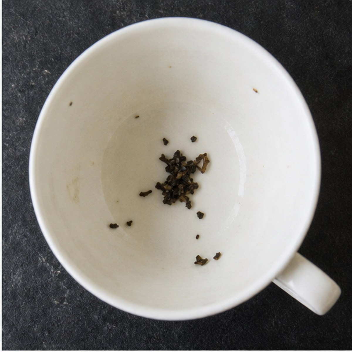 Bumble Bee tea leaves cup variation one