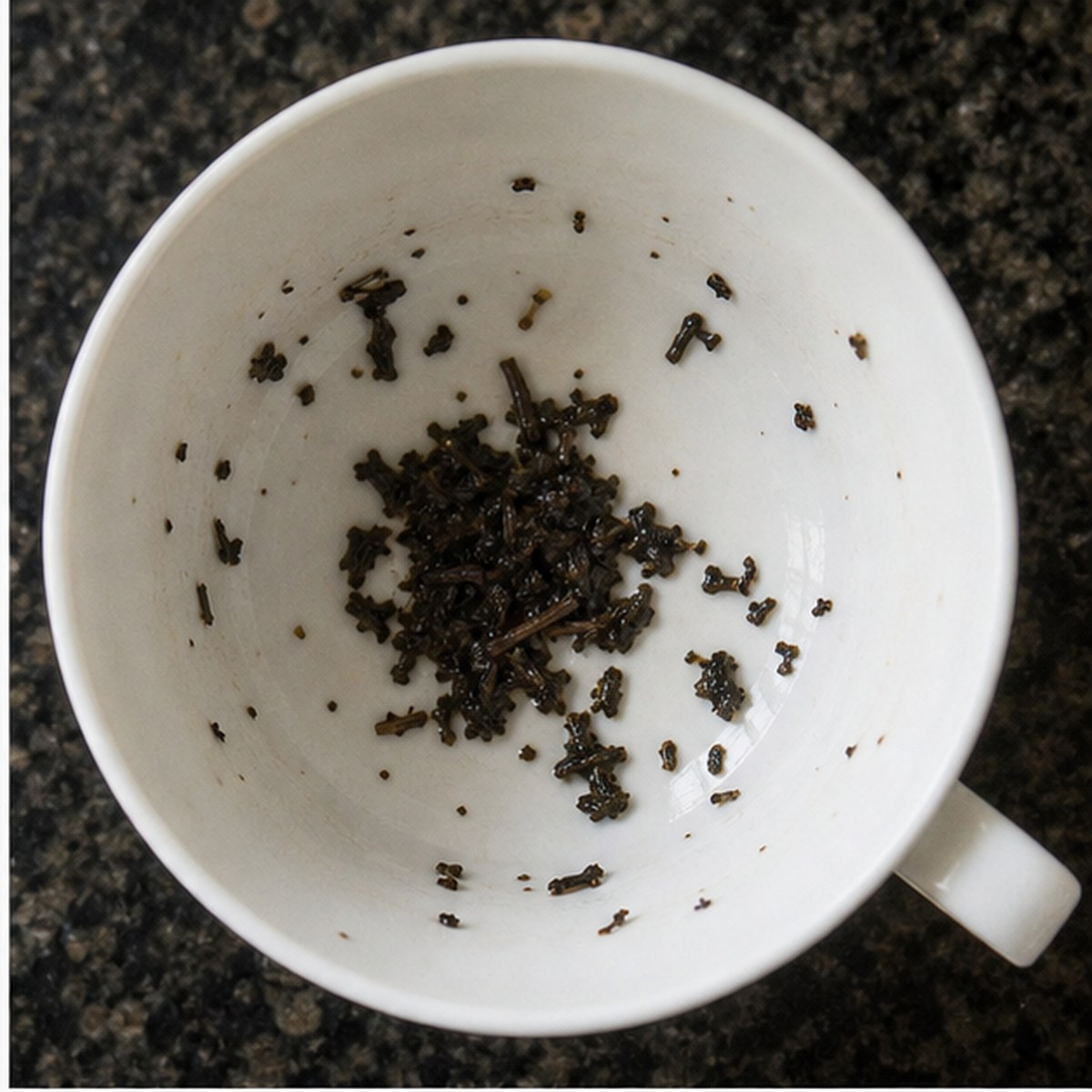 Bush tea leaves cup variation one