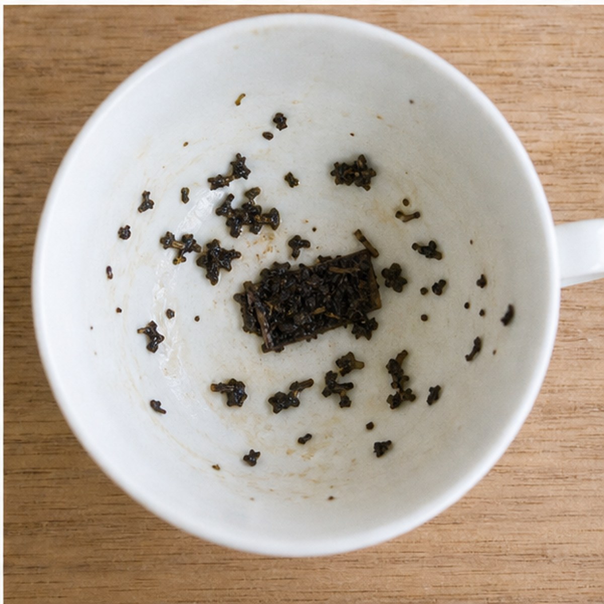 Butter tea leaves cup variation three