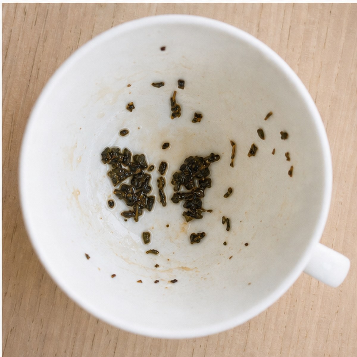 Butterfly tea leaves cup variation three