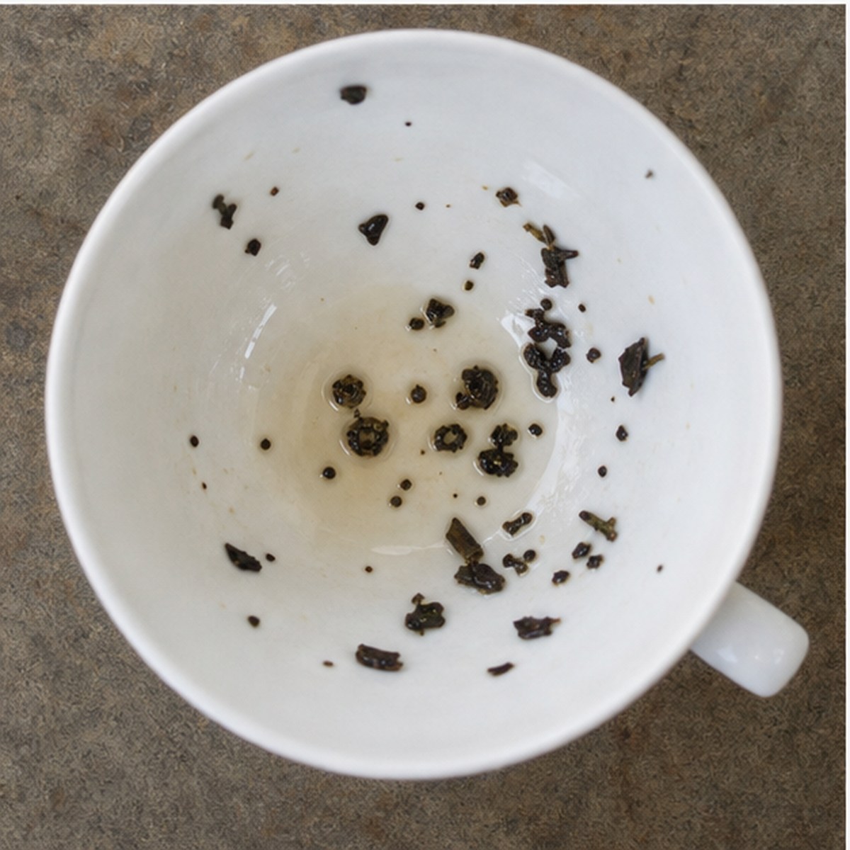 Buttons tea leaves cup variation two