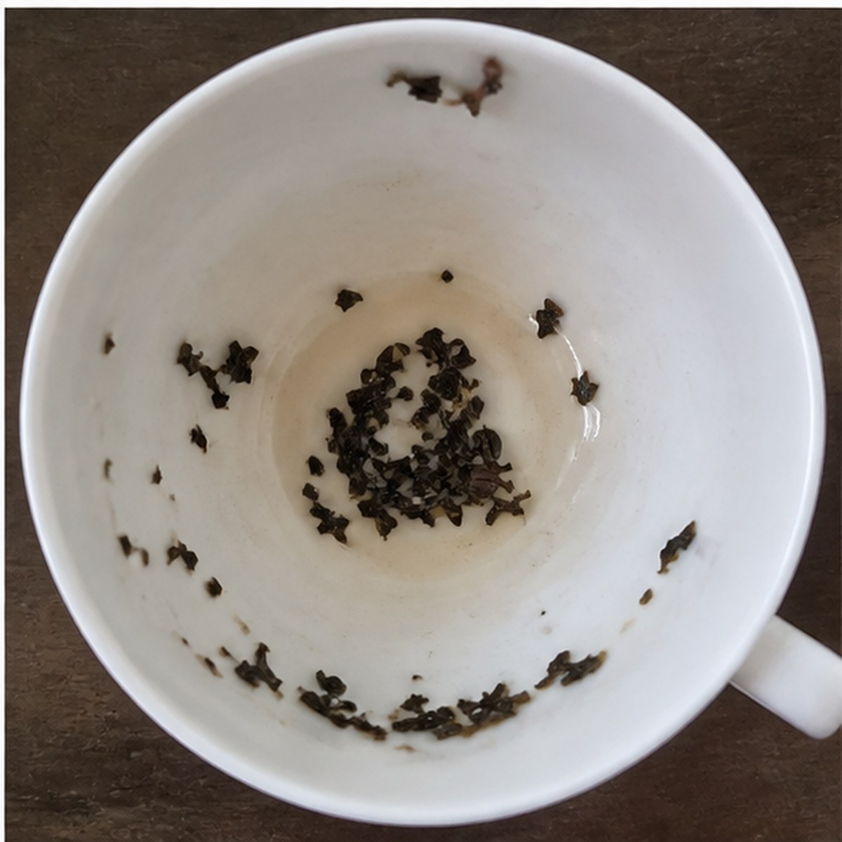 Cabbage tea leaves cup variation three